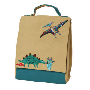eeBoo - Stegosaurus + Pteranodon Lunch Bag - Image 1