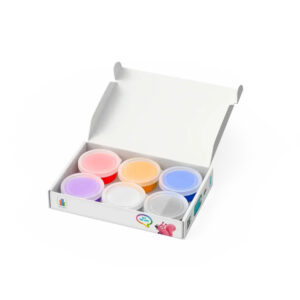 Hey Clay - Modelling Air-Dry Clay with Fun Interactive App - Wolf, Fox, Squirrel, Series Forest Animals, 6 cans - Image 5