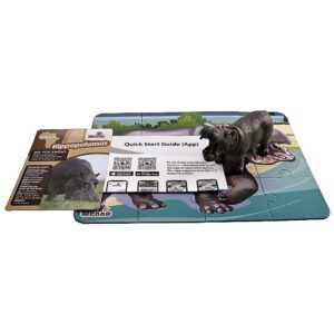 National Geographic - Puzzle - Hippo - 12pcs with Toy - Image 3