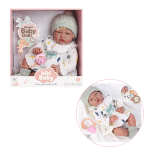 Baby Doll with 12 Sounds - Soft Cotton Body - 40cm - Image 1