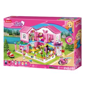 Sluban - Girls Dream - Villa - 896pcs - Image 3