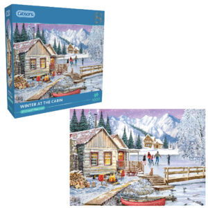 Gibsons - Winter at the Cabin - Jigsaw Puzzle - 1000pcs - Image 5