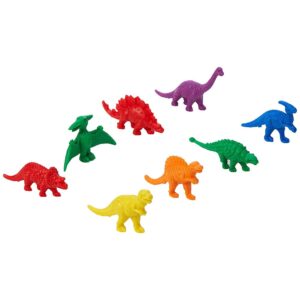 EDX Education - Counters - Dinosaur 6 Colours - 128pcs Polybag - Image 3