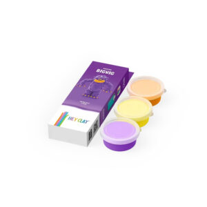 Hey Clay - Modelling Air-Dry Clay with Fun Interactive App - Bigwig, series Monsters, 3 cans - Image 4