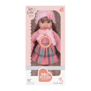 Fashion Doll with Sound - Melissa - Dress, Beanie & Shoes - 40cm - Image 1