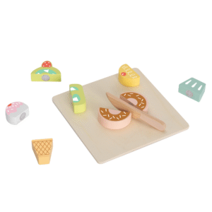 hi Pando - Wooden Cutting Food - Dessert - 10pcs - Image 3