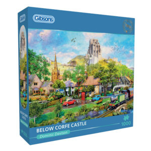 Gibsons - Below Corfe Castle - Jigsaw Puzzle - 1000pcs - Image 4