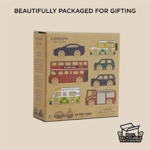 Le Toy Van – London Toy Car Set – 7pcs - Image 3