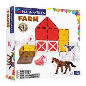 Magna-Tiles - Magnetic Construction Set - Farm Animals Set - 25pcs - Image 1