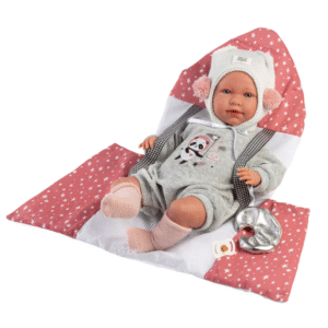Llorens - Baby Girl Doll with Clothing & Space Carrier: Mimi- 42cm - Image 1
