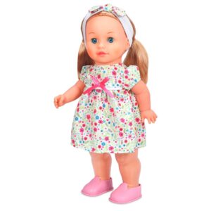Takmay Dolls - Baby Girl Doll - Singing & Walking with Dog - Hard Body - 40cm - Image 1
