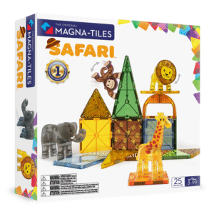 Magna-Tiles - Magnetic Construction Set - Safari Animals Set - 25pcs - Image 1