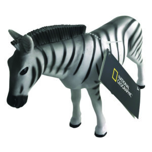 National Geographic - Wild Animals Assorted - Jumbo 30.5cm- 1pc - Zebra - Image 1