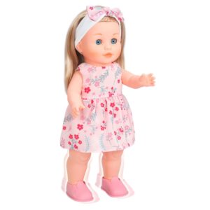 Takmay Dolls - Baby Girl Doll - Singing & Walking with Sounds - Hard Body - 36cm - Image 1