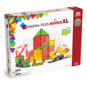 Magna-Tiles - Magnetic Construction Set - Builder XL - 50pcs - Image 1