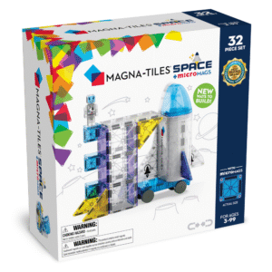 Magna-Tiles - Magnetic Construction Set - MagneticSpace - 32pcs - Image 1