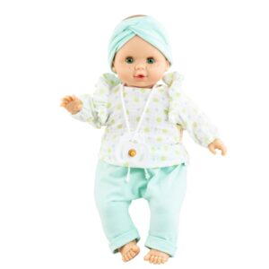 Paola Reina Dolls: Crying Baby Doll with Clothing & Pacifier: Sonia - 36cm - Image 1