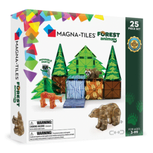 Magna-Tiles - Magnetic Construction Set - Forest Animals - 25pcs - Image 1