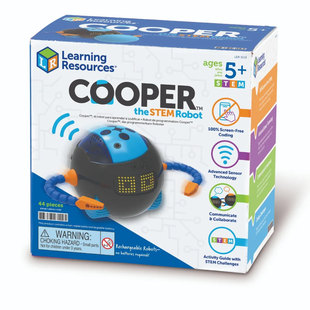 Cooper The STEM & Coding Robot Activity Set - BrainPlay