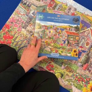 At The Allotment - 1000 Piece Jigsaw Puzzle - Image 4