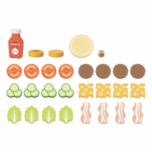 hi Pando - Hamburger Stacking & Sequencing - Image 4