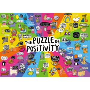 Puzzle of Positivity - 1000 Piece Jigsaw Puzzle - Image 3