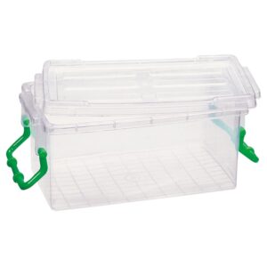 Tilt Storage Bin - Transparent - 1pcs - Image 1