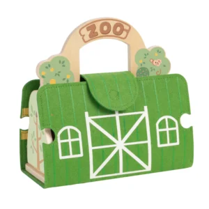 Pretend Play Story Box: Zoo Toy Set in Carry Case - Image 2