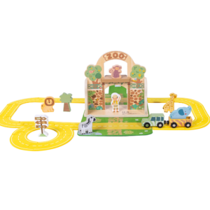 Pretend Play Story Box: Zoo Toy Set in Carry Case - Image 1