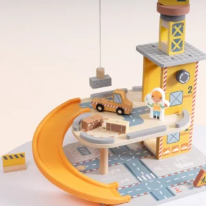 Pretend Play Port Crane Toy Set - 24 Pieces - Image 4