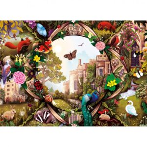 Haddon Hall - 1000 Piece Jigsaw Puzzle - Image 3