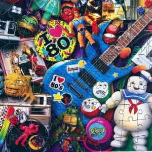 We Love the 80s - Jigsaw Puzzle - 1000pcs - Image 3