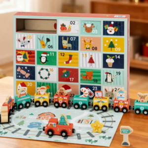 hi Pando - Wooden Train Set Advent Calendar - Image 2
