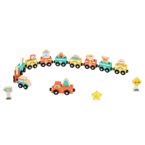 hi Pando - Wooden Train Set Advent Calendar - Image 3