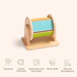 TookyToy - Montessori Activity Box The Sensory Baby Playset - 0-6 Months - Image 6
