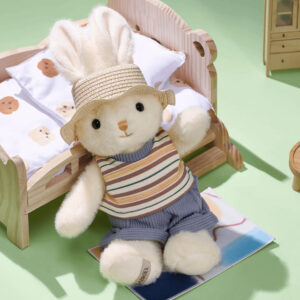 Plush Animal Soft Toy - Zephyr Rabbit - 30cm - Image 5
