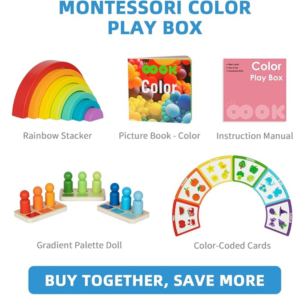 TookyToy - Montessori Activity Box The Colour Playset - 3 Years + - Image 3