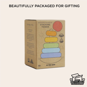 Rainbow Stacking Tower - Image 5