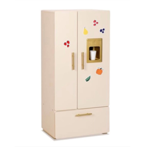 TookyToy - Pretend Play Wooden Fridge Toy Playset - Image 3