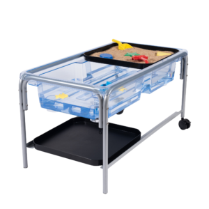 EDX Education - Sand & Water Sensory Tray Table with 58cm St& - Image 1