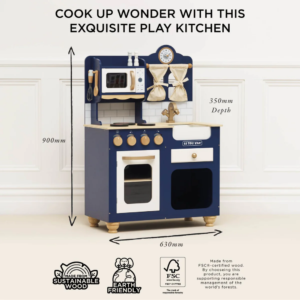 Oxford Wooden Play Kitchen - Image 3