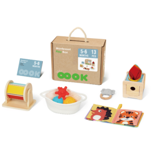 TookyToy - Montessori Activity Box Baby Playset - 5-6 Months - Image 6