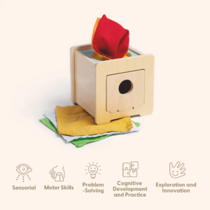 TookyToy - Montessori Activity Box The Sensory Baby Playset - 0-6 Months - Image 5