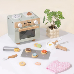 TookyToy - Pretend Play Kitchen Oven Cooking Toy Playset - Image 2