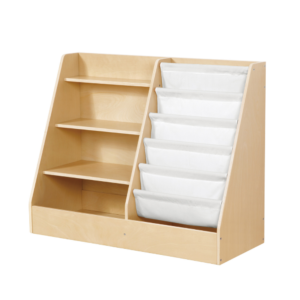 TookyToy - Montessori Bookshelf And Toy Organizer for Kids Room - Image 2