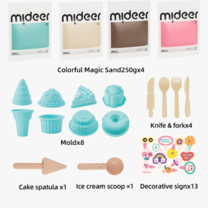 Sweet Treat Magic Sand Play Set: 1kg Kinetic Sand - Image 4