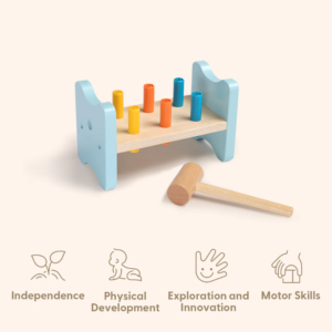 TookyToy - Montessori Activity Box The Thinker Playset - 7-12 Months - Image 5
