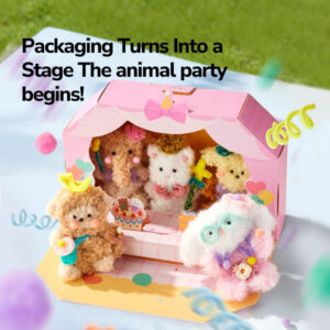 mideer Chenille Stem Craft Kit-Animal Party - Image 3