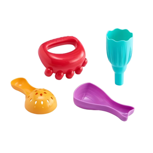 EDX Education - Sensory Sand & Water Play Scoops - 4 Colours - 12pcs - Image 3