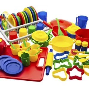 Greenbean - Pretend & Play Complete Kitchen Set - Bright - Image 1
